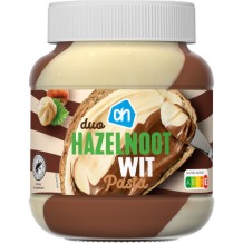 AH Duo Pasta Hazelnoot Wit (400 gr.)