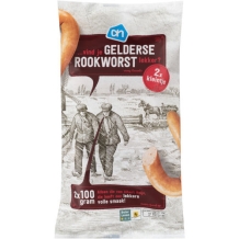 AH Gelderse Rookworst 2 Kleintjes (2 x 100 gr.)