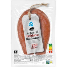 AH Gelderse Rookworst Scharrelvlees (250 gr.)