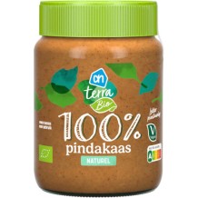 AH Organic 100% Peanutbutter Naturel (350 gr.)