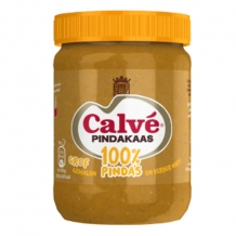 Calvé 100% Pindakaas Grof Gemalen (350 gr.).