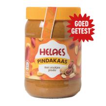 Helaes Pindakaas met Stukjes Noot (600 gr.)