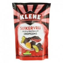 Klene Dropgums suikervrij (105 gr.)