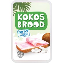 Theunisse Kokosbrood  Roze/Wit Zero (240 gr.)