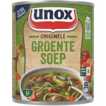 Unox Groentesoep Blik 800 ml.