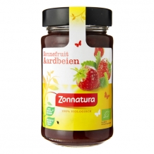 Zonnatura Biologisch zonnefruit aardbeien (250 gr.)